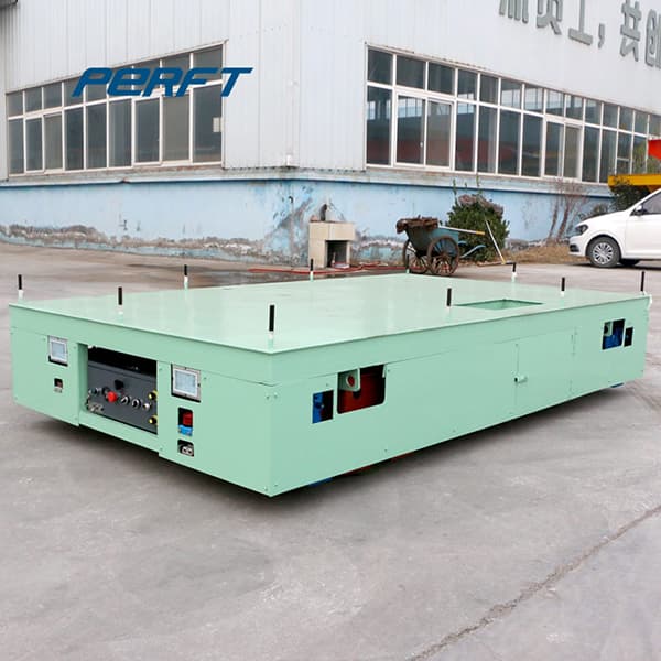 Motorized Rail Transfer Trolley For Foundry Parts 30T